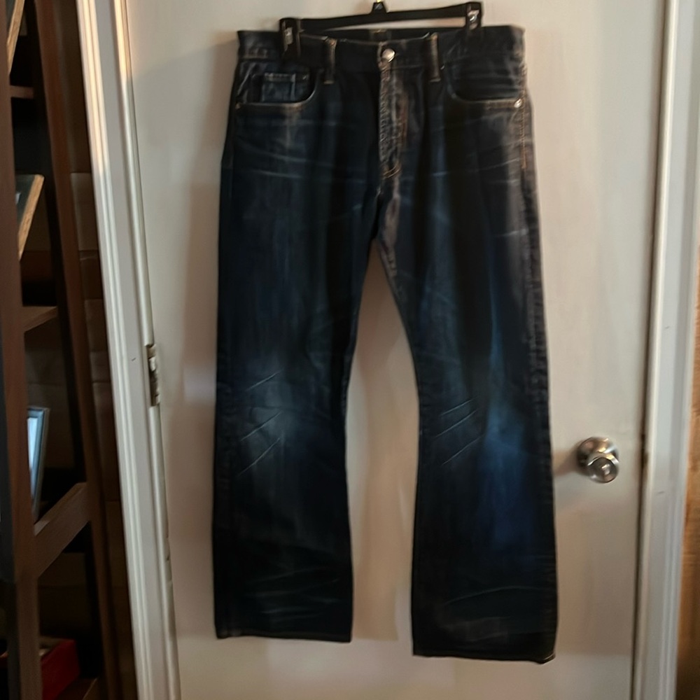 Mens gap jeans boot cut sz 33x30